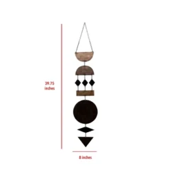 Geometric Metal Hanging Wall Décor - Foreside Home & Garden -Lamps and Lighting Store GUEST b91a1cff 0e53 42d5 a602 18661f8bc056