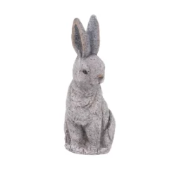 20" X 11" Magnesium Oxide Country Rabbit Garden Sculpture Gray - Olivia & May -Lamps and Lighting Store GUEST b930be23 9ddc 4550 a546 4702562eb5f3