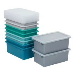 ECR4Kids Cubby Storage Bin With Non-Snap Lid, Plastic Conatiner, 10-Pack 26 ECR4Kids Cubby Storage Bin With Non-Snap Lid, Plastic Conatiner, 10-Pack -Lamps and Lighting Store GUEST b9cbb81c e3d3 49aa b134 a880529c445f