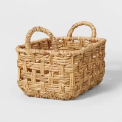 Rectangular Twisted Open Checkered Weave Basket - Brightroom™ -Lamps and Lighting Store GUEST ba61f796 9806 4ff8 aafe 74316e76c14d