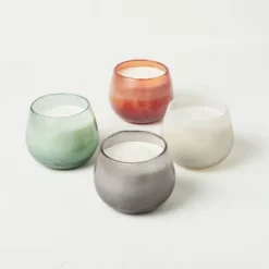 30oz Glass Jar 4-Wick Clarity Candle - Casaluna™ -Lamps and Lighting Store GUEST bafd3931 88de 4a70 9eb7 bf119a6a33ee