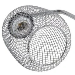 Industrial Mesh Desk Lamp Chrome - Lalia Home 17 Industrial Mesh Desk Lamp Chrome - Lalia Home -Lamps and Lighting Store GUEST bb776924 1d45 44af 8da7 5efd07800a06