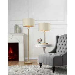 63.25" Traditional Metal Floor Lamp With Square Base Gold - Ore International 7 63.25" Traditional Metal Floor Lamp With Square Base Gold - Ore International -Lamps and Lighting Store GUEST bd1ae6a8 dacb 4ec6 bf8e 3bba2dee0fa9