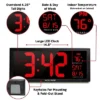 AcuRite 14.5" Digital Clock With Indoor Temperature Red -Lamps and Lighting Store GUEST bda63c63 8e92 4cf0 8cde 19d9a3990a4c