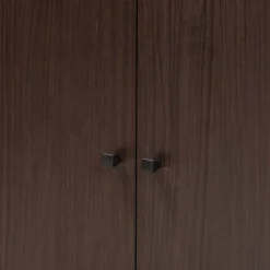 Rossin Wood 2 Door Entryway Shoe Cabinet - Baxton Studio -Lamps and Lighting Store GUEST c051c5eb d782 436b b868 f9645c72af63