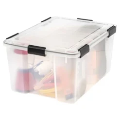 IRIS 62qt WeatherPro Plastic Storage Bin Clear 9 IRIS 62qt WeatherPro Plastic Storage Bin Clear -Lamps and Lighting Store GUEST c11eac73 050e 4e1f bedf efa366bbdbea