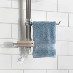 Forma Shower Caddy Station - IDESIGN Vertical Brushed - IDESIGN -Lamps and Lighting Store GUEST c124a8fc f2cd 4253 9293 040599210e24