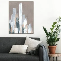 22" X 30" Shape Of Form II By JL Design Framed Canvas Wall Art Gray Wash - Amanti Art 12 22" X 30" Shape Of Form II By JL Design Framed Canvas Wall Art Gray Wash - Amanti Art -Lamps and Lighting Store GUEST c3d38387 c009 4635 a69b eaa4ba76d635