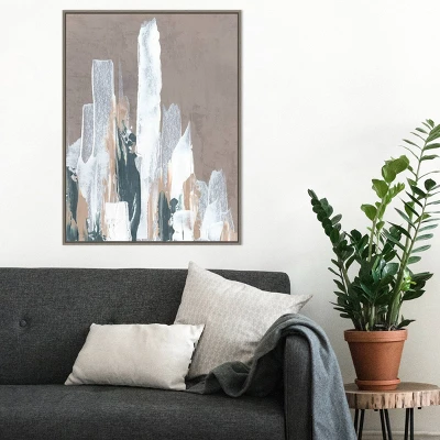 22" X 30" Shape Of Form II By JL Design Framed Canvas Wall Art Gray Wash - Amanti Art 6 22" X 30" Shape Of Form II By JL Design Framed Canvas Wall Art Gray Wash - Amanti Art - Image 5