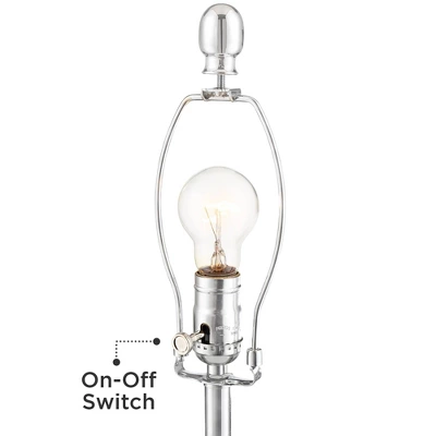 360 Lighting Sergio Modern Table Lamps Set Of 2 With Round Risers 24 1/2" High USB Port Acrylic White Drum Shade For Bedroom Living Room Desk House 4 360 Lighting Sergio Modern Table Lamps Set Of 2 With Round Risers 24 1/2" High USB Port Acrylic White Drum Shade For Bedroom Living Room Desk House - Image 2