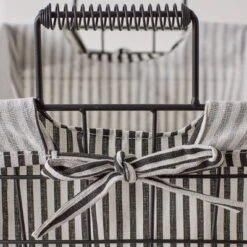 Design Imports Set Of 2 Farmhouse Black Wire Ticking Stripe Liner Baskets Black/White 14 Design Imports Set Of 2 Farmhouse Black Wire Ticking Stripe Liner Baskets Black/White -Lamps and Lighting Store GUEST c690475b af49 4b99 b65a 503ebeba802f