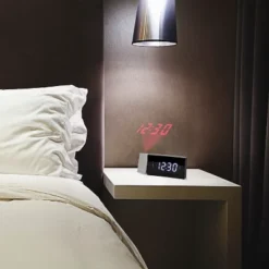 JENSEN Digital Dual Alarm Projection Clock Radio - Black (JCR-238) -Lamps and Lighting Store GUEST c8386576 cfe1 468f aaff ffd74df9afac