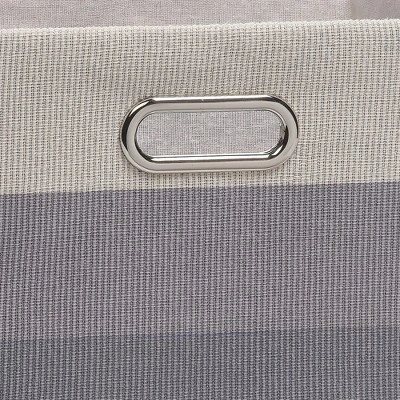 Lambs & Ivy Gray Ombre Foldable/Collapsible Storage Bin/Basket 4 Lambs & Ivy Gray Ombre Foldable/Collapsible Storage Bin/Basket - Image 2