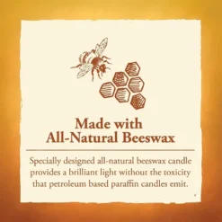 Candle By The Hour 120-Hour Beehive Candle Refill, Eco-friendly Natural Beeswax With Cotton Wick -Lamps and Lighting Store GUEST c9eb2331 711d 417a 9f79 dd2a7e1040d7