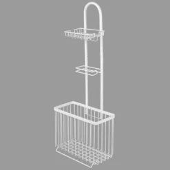 MDesign Metal Free Standing Toilet Paper Stand/Dispenser, Holds Tablet -Lamps and Lighting Store GUEST cb433d46 b5a2 419c 9b49 c74359594f62