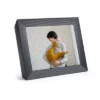 9.7" Mason Luxe Pebble Digital Photo Frame Black - Aura Home