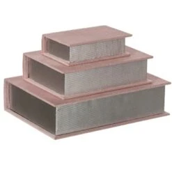 Vintiquewise Set Of 3 Velvet Vintage Storage Wooden Antique Classic Decorative Book Box Holder -Lamps and Lighting Store GUEST ccf414bb c4a7 4fc4 9fb4 aa1863a9b9ac