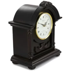 Bedford Clock Collection Chocolate Wood Mantel Clock With Chimes -Lamps and Lighting Store GUEST cd530882 37db 4cdb acde 646b2e257506