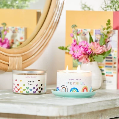 Pride 3-Wick 18oz 'Love Is For All' Candle - Yankee Candle 6 Pride 3-Wick 18oz 'Love Is For All' Candle - Yankee Candle - Image 4