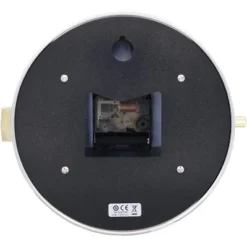 Seiko 8" Nao Wall Clock, Silver & White