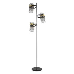 67.25" Echo Black Painted Metal Mesh Three Drum Shade Candlestick Floor Lamp - River Of Goods 15 67.25" Echo Black Painted Metal Mesh Three Drum Shade Candlestick Floor Lamp - River Of Goods -Lamps and Lighting Store GUEST cf825fd4 4023 4047 8c57 09a5309090eb