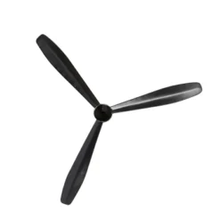 31" X 27" Metal Airplane Propeller 3 Blade Wall Decor With Aviation Detailing Black - Olivia & May -Lamps and Lighting Store GUEST d180b5df b6e5 4e4c 8fb7 c4d1b6154c04