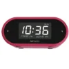 Riptunes 3-In-1 Vibrating Alarm Clock With Bed Shaker - Pink
