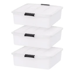 IRIS USA Plastic Under Bed Storage Containers 22 IRIS USA Plastic Under Bed Storage Containers -Lamps and Lighting Store GUEST d3880a1f 41a0 4a58 a1ea e14dedabcb87