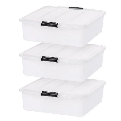 IRIS USA Plastic Under Bed Storage Containers 12 IRIS USA Plastic Under Bed Storage Containers - Image 10
