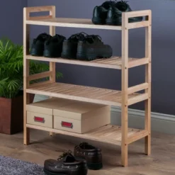 2pc Mercury Stackable Shoe Rack Set Natural - Winsome 15 2pc Mercury Stackable Shoe Rack Set Natural - Winsome -Lamps and Lighting Store GUEST d3fd4cb9 aabd 4c22 8ba5 bddee0986f4f