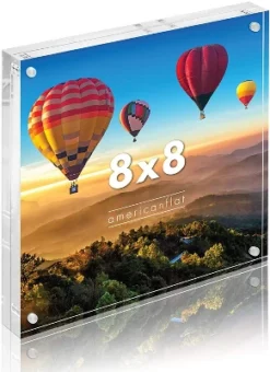 Americanflat Acrylic Picture Frame - Scratch Resistant With Magnetic Corners & Freestanding For Tabletop 17 Americanflat Acrylic Picture Frame - Scratch Resistant With Magnetic Corners & Freestanding For Tabletop -Lamps and Lighting Store GUEST d5094a9e 66c3 4ae1 9af6 f7457b9d8914