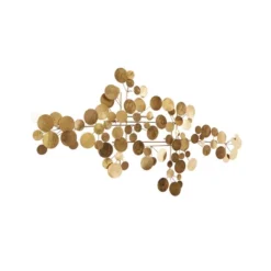 Metal Plate Wall Decor Gold - CosmoLiving By Cosmopolitan -Lamps and Lighting Store GUEST d547bbcf 9993 4b18 9d03 feef865d18a1