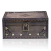 Brynnberg 7.9"x7.1"x3.5" Wooden Handmade Pirate Treasure Chest Storage Box -Lamps and Lighting Store GUEST d58232bf bd35 473a b5e6 b5bd8e5cfa21
