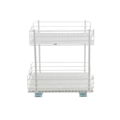 Household Essentials 15" 2-Tier Pantry Organizer White 12 Household Essentials 15" 2-Tier Pantry Organizer White -Lamps and Lighting Store GUEST d622e50b ab6c 425b 81fc 5909a5b37618