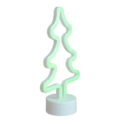 Northlight 11" Battery Operated Neon Style LED Christmas Tree Table Light - Green 7 Northlight 11" Battery Operated Neon Style LED Christmas Tree Table Light - Green -Lamps and Lighting Store GUEST d6fe6ddf 868e 4f4f 84d4 c304daf32808