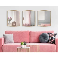 17" X 24" Sedelle Decorative Framed Wall Mirror Gold - Kate & Laurel All Things Decor 11 17" X 24" Sedelle Decorative Framed Wall Mirror Gold - Kate & Laurel All Things Decor -Lamps and Lighting Store GUEST d7013f07 dca8 4dbe 8866 d7725d462195