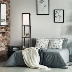 Torchiere Floor Lamp Brown (Includes LED Light Bulb) - Lavish Home 11 Torchiere Floor Lamp Brown (Includes LED Light Bulb) - Lavish Home -Lamps and Lighting Store GUEST d8a03d4a 0dd7 41f1 89eb dfd296c66559