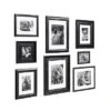 8pc Odessa Frame Box Set Black - Kate & Laurel All Things Decor