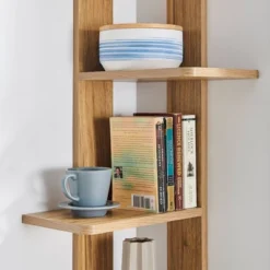 33" X 11.8" Alvar Corner 4 Tier Floating Ledge Column Wall Shelf - Danya B. -Lamps and Lighting Store GUEST da260666 69c5 4f06 93b0 c45af36b66be