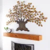 Traditional Metal Tree Indoor Outdoor Wall Decor With Leaves Brown - Olivia & May -Lamps and Lighting Store GUEST db32fb16 3c3c 4e50 a144 06b1da326154