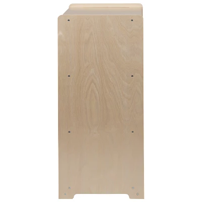 Emma And Oliver Wooden 3 Section School Classroom Storage Cabinet For Commercial Or Home Use 8 Emma And Oliver Wooden 3 Section School Classroom Storage Cabinet For Commercial Or Home Use - Image 6