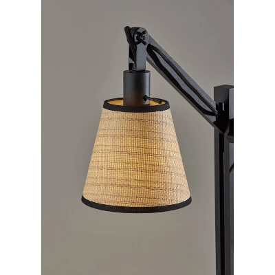 Walden Table Lamp Metal/Wood Black - Adesso 6 Walden Table Lamp Metal/Wood Black - Adesso - Image 4