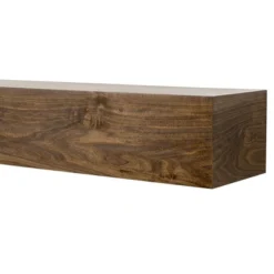 Modern Ember Boone Wood Fireplace Mantel Shelf With Tall Boxed Design -Lamps and Lighting Store GUEST de72f5d4 48d2 4877 93c4 a41275db16e8