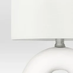 Abstract Ceramic Mini Table Lamp White - Threshold™ -Lamps and Lighting Store GUEST e060b615 0e7d 45e5 a0cf f6597ddf73ee