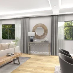 Wood Starburst Wall Mirror Silver - Olivia & May -Lamps and Lighting Store GUEST e2c9f2b8 5771 44bc a8e3 a3e3d81f765a