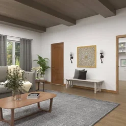 Wood Floral Handmade Intricately Carved Wall Decor With Mandala Design Light Brown - Olivia & May -Lamps and Lighting Store GUEST e462ebb4 5009 4414 99e1 bfc2c657c32f