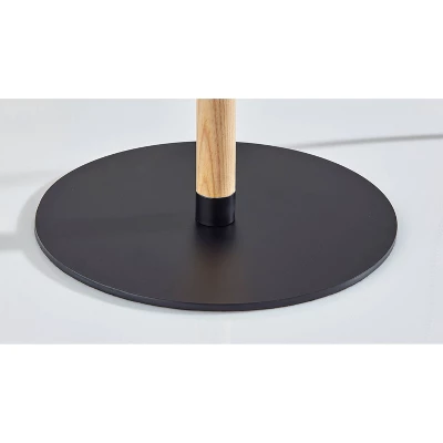 Natural Wood Dylan Desk Lamp Black - Adesso 8 Natural Wood Dylan Desk Lamp Black - Adesso - Image 6