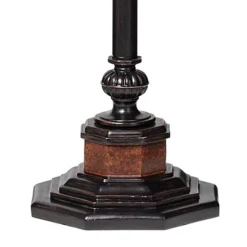 Kathy Ireland Sonnett Vintage Rustic Torchiere Floor Lamp With Side Lights 72" Tall Bronze Champagne Alabaster Glass Shade For Living Room Reading -Lamps and Lighting Store GUEST e82e6be2 fb69 45b6 9d37 6fd43574bc26