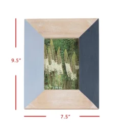 4x6 Inches Blue Wood & Glass Photo Frame - Foreside Home & Garden 12 4x6 Inches Blue Wood & Glass Photo Frame - Foreside Home & Garden -Lamps and Lighting Store GUEST e8631ad0 f085 4507 9acc b4fc45995d5b