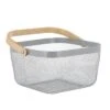 Simplify Mesh Tote With Bamboo Handle Gray -Lamps and Lighting Store GUEST e87a481e 94c0 48eb 94bb e4b58941f0a2
